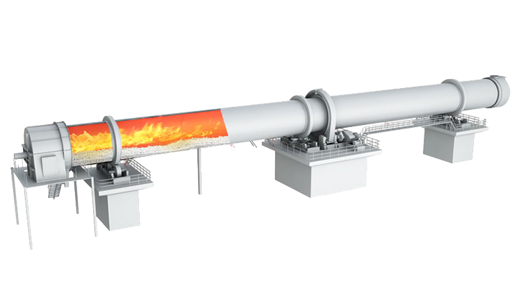 rotary kiln for cement clinker calcination